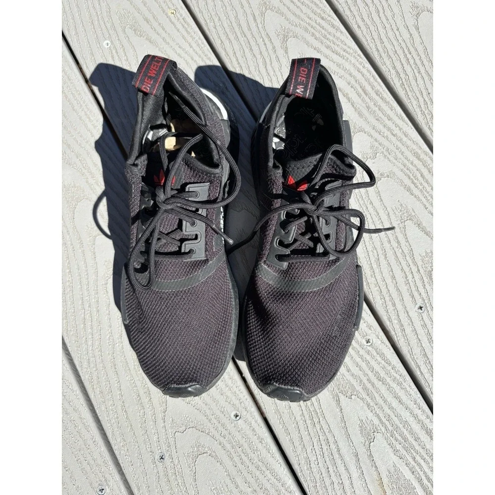 Adidas NMD R1 Black Scarlet Japan Mens Size 8 RARE